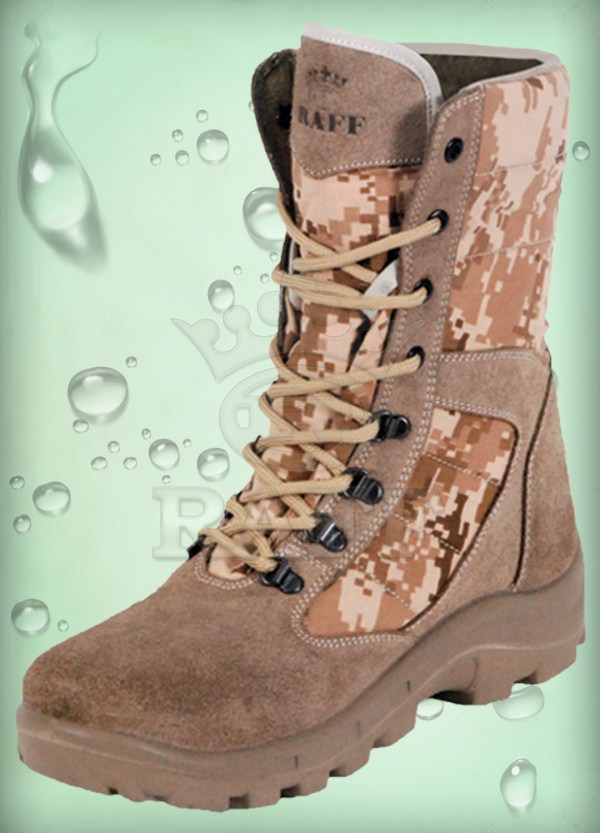 BOTTE CAMOUFLAGE MILITAIRE 804